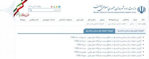 انتشار بخشی از گزارش وضعیت بازار مسکن 