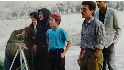 تیپ اصغر فرهادی در دهه60 /عکس