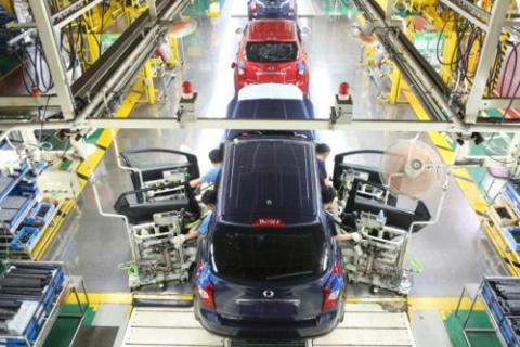 راه اندازی خط تولید خودروی کره ای در ایران