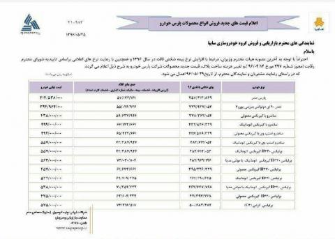 21 محصول پارس‌خودرو گران شد/جدول