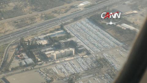 تصویر هوایی جدید از پارکینگ ایران خودرو