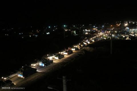 ترافیک سنگین در آزادراه کرج محدوده پل فردیس
