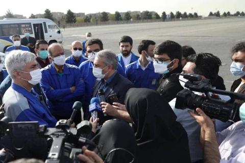 بازدید وزیر صمت از ایران خودرو