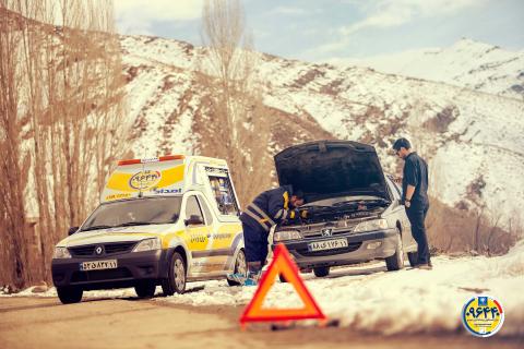 آمادگی ناوگان امدادخودروایران برای طرح زمستانی