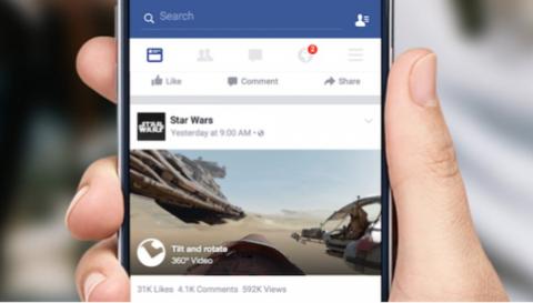 تصاویر 360 درجه‌ای در فیس‌بوک