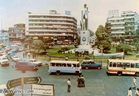 میدان انقلاب 40 سل پیش/عکس