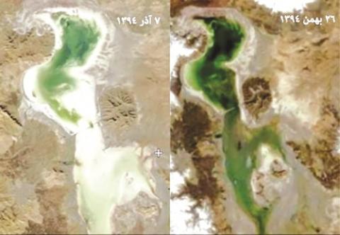 نشانه های حیات دوباره دریاچه ارومیه