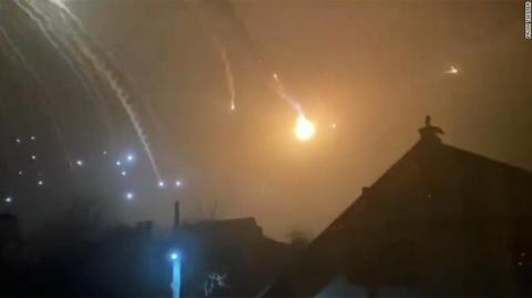 حمله موشکی روسیه به پایتخت اوکراین