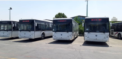 صادرات اتوبوس های ایران خودرو به ترکمنستان