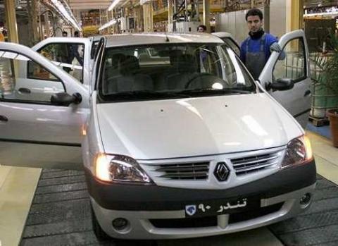 حذف محصولات "رنو" از خط تولید ایران خودرو
