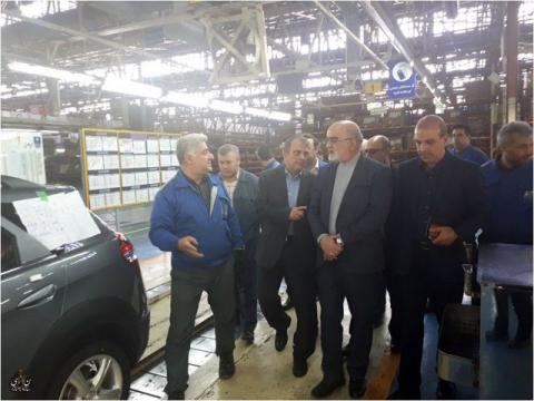 سراج به "ایران خودرو" رفت