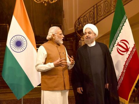 بررسی تحریم آمریکا بر ایران توسط هیات هندی 