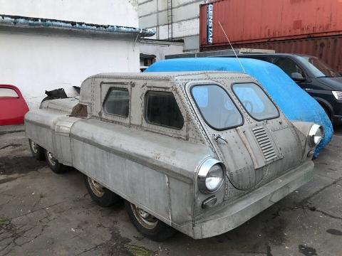 کشف یک خودروی عجیب در روسیه! + عکس