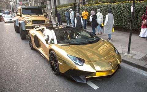 خودروهاي طلايي شاهزاده سعودي