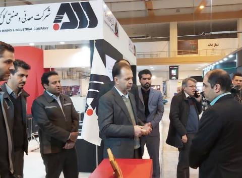 حضور پررنگ گلگهر و جهانفولاد در نمایشگاه متالورژی و فولاد کرمان