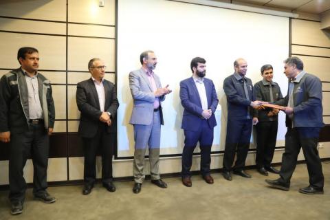 از فعالان ایمنی و سلامت منطقه گلگهر تجلیل شد