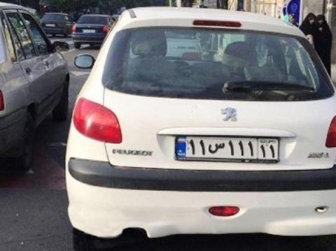 لاکچریترین پژو ۲۰۶ در خیابانهای تهران